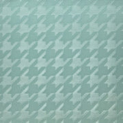 Mint Bubble Bullet Embossed Houndstooth
