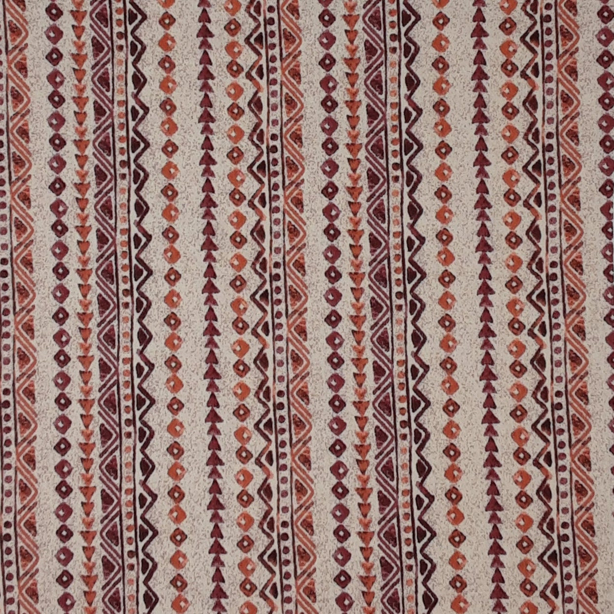 BLUSH KNT2100-SR70953 TRIBAL PRINT DTY BRUSHED
