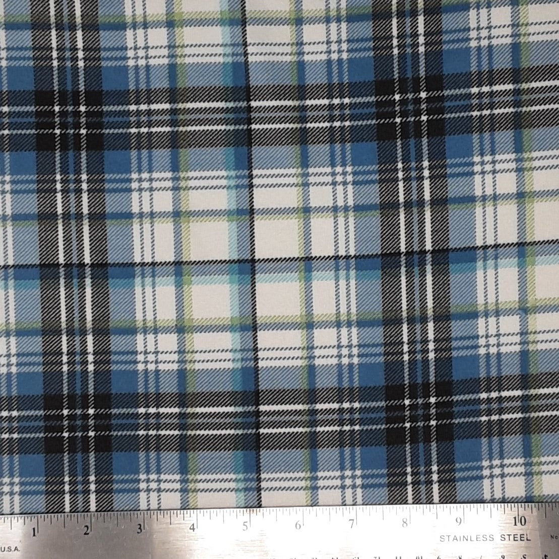 AQUA KNT2100-DU1720 DTY BRUSHED CHECKERED DTY Brushed Fabric