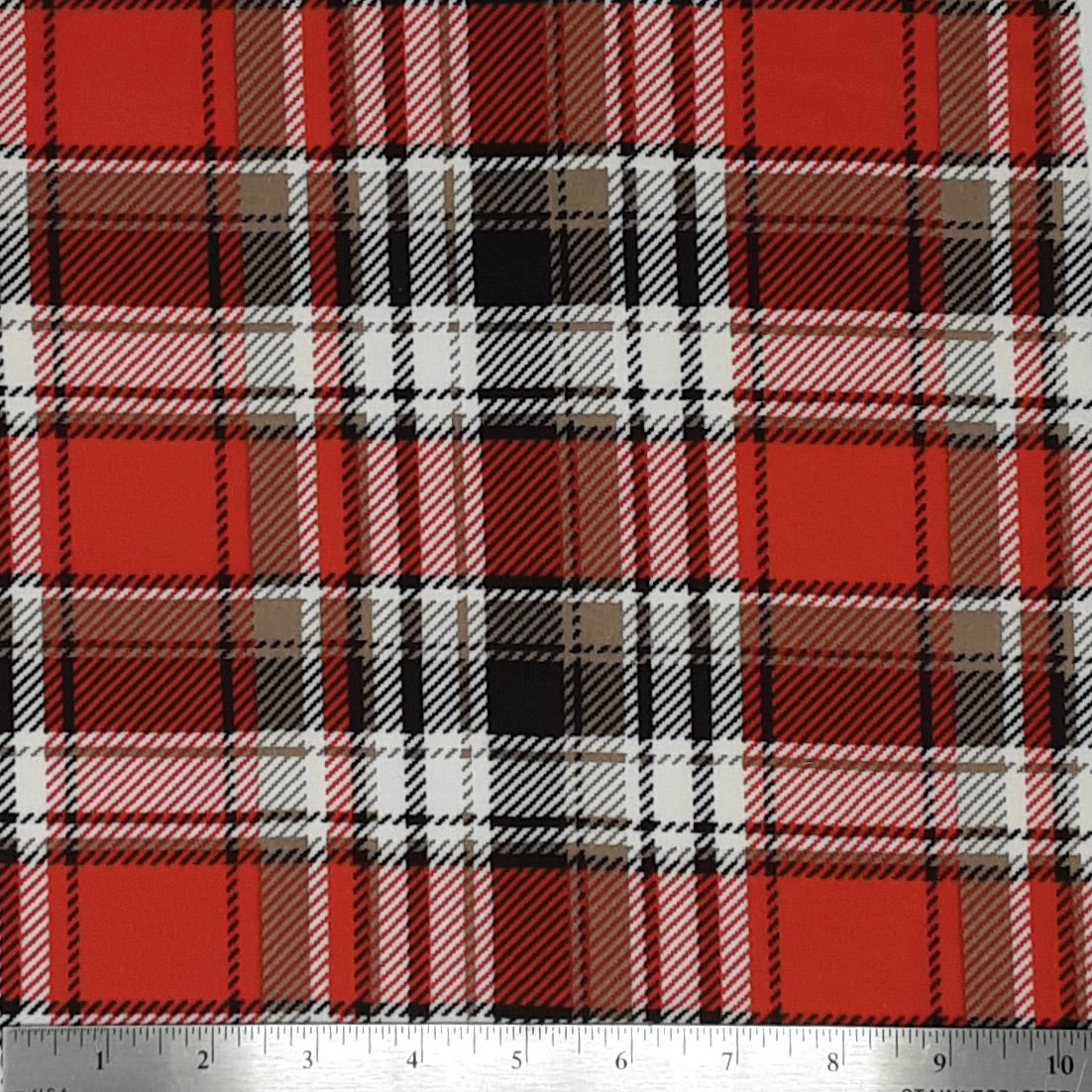 CAYENE KNT2100-Q10116 DTY BRUSHED CHECKERED DTY Brushed Fabric