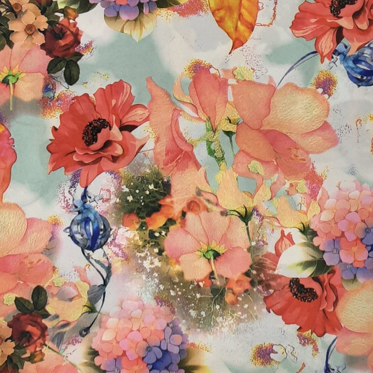 Floral DTY Digital Print
