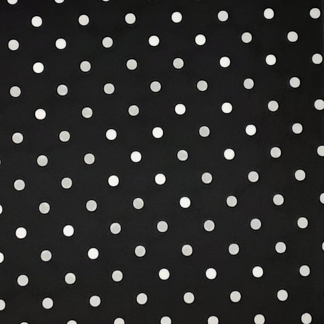 BLACK KNT1389-SE50840 DTY PRINT DOT