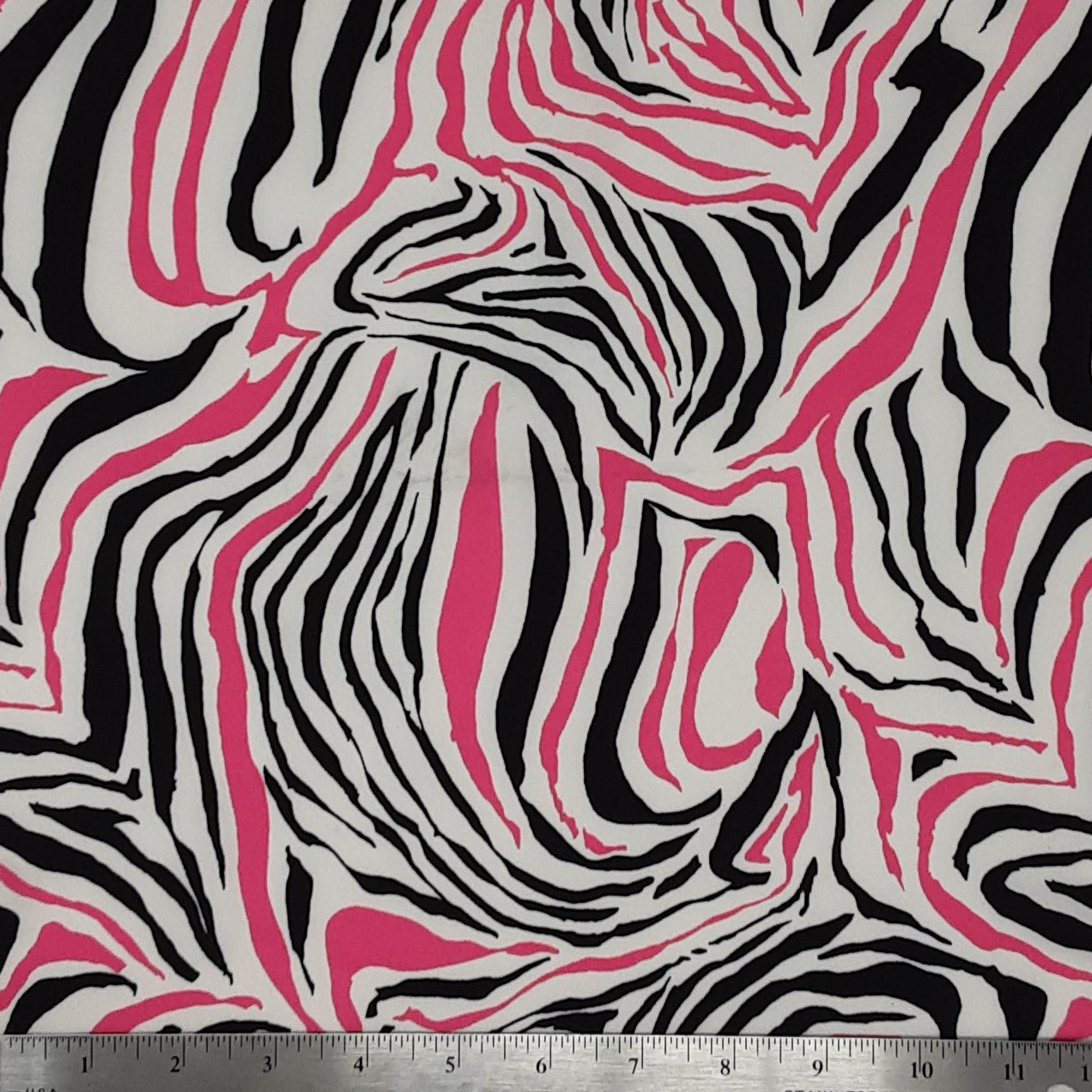 BLACK/FUCSHIA/WHITE DTY ZEBRA DTY PRINT