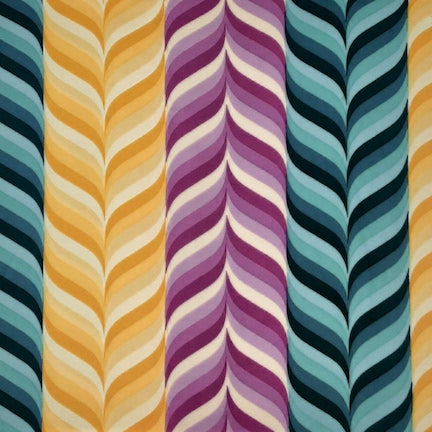 Seldopmsaid A2 Lilac/Aqua/Yellow DTY fabric
