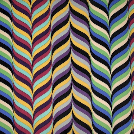 Seldopmsaid A4 Magenta/Green/Yellow DTY fabric