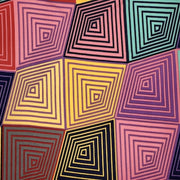 Wrinkle Art 2 Pink/Yellow/Purple DTY fabric