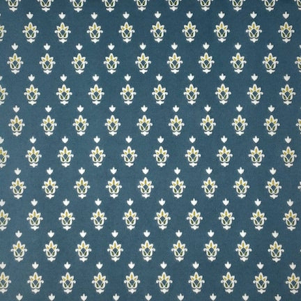 BaliBlock Green/Ivory/Olive DTY Fabric