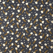 Floral Nineteen Charcoal/Olive/White DTY Fabric