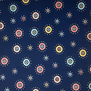 Sunny Sun Yellow/Rose/Navy DTY Fabric