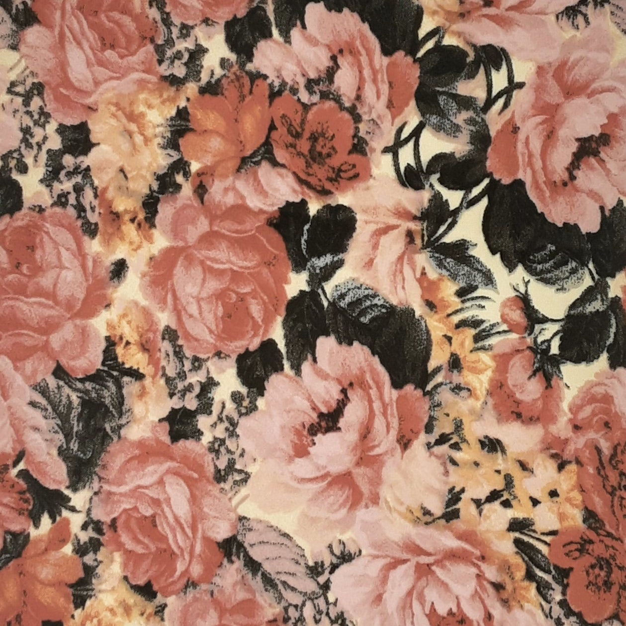 DZ_FLOWER BOMB DTY Print DTY Fabric
