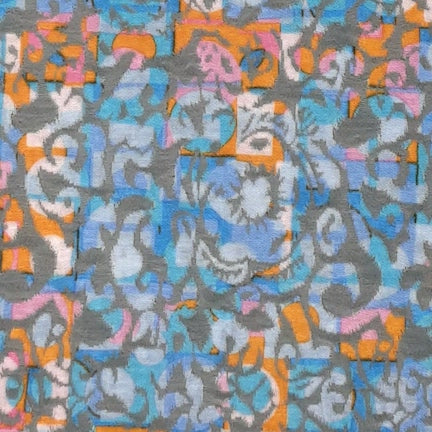 Double knit print PO#18122L JACQUARD PRINT G12009-A2-H