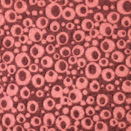 Coral Jacquard Polka Dot