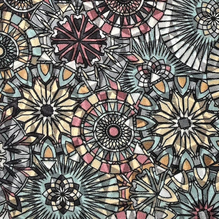 NANCY MANDALA ART 3 Jacquard Print PO#18215S