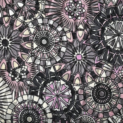 NANCY MANDALA ART 4 Jacquard Print PO#18215S