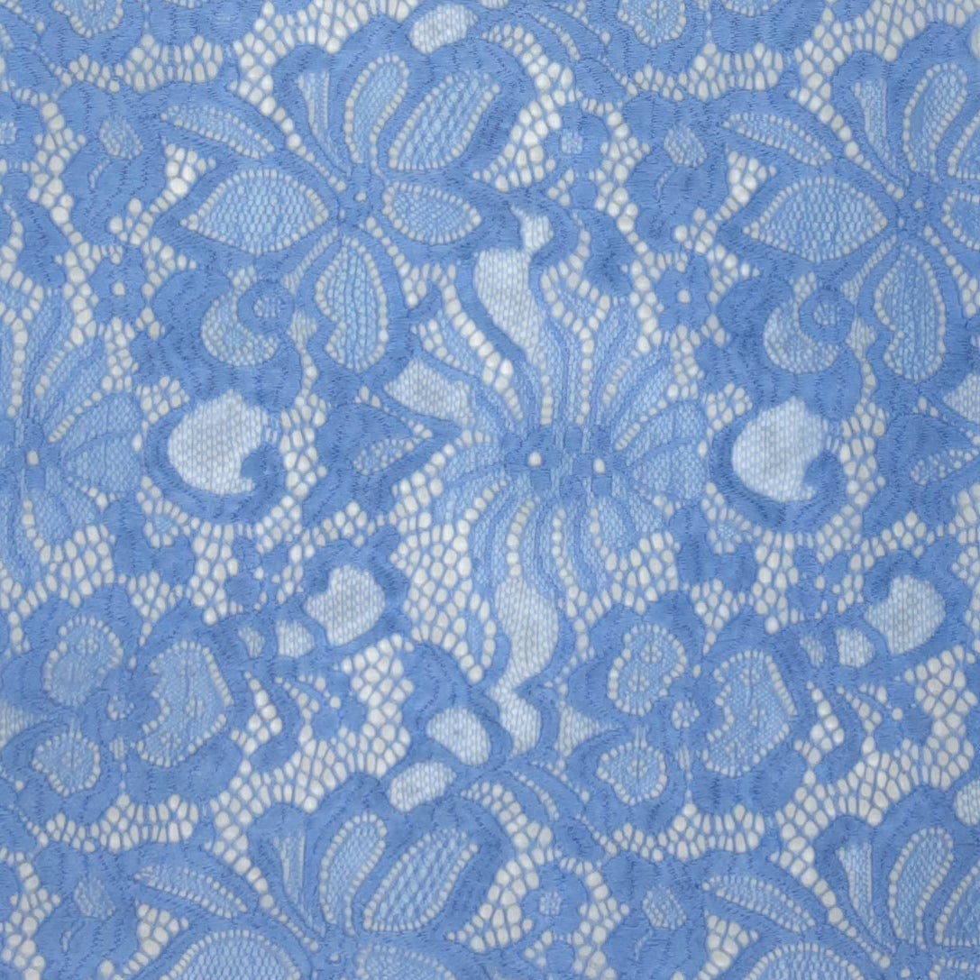 INK BLUE LACE -1141-JACQUARD LACE