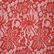 RED LACE -1141-JACQUARD LACE