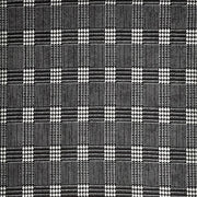 Houndstooth Small Plaid Navy/White Liverpool Fabric