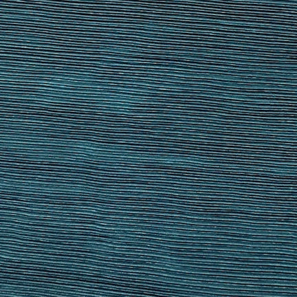 Deep Teal Pleated Fabric Solid