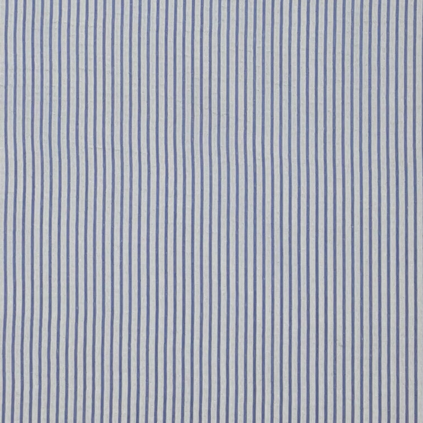 Sky Blue Stripes Seersucker
