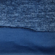 Real Teal Sweater knit T/R Brushed 4x2 Rib