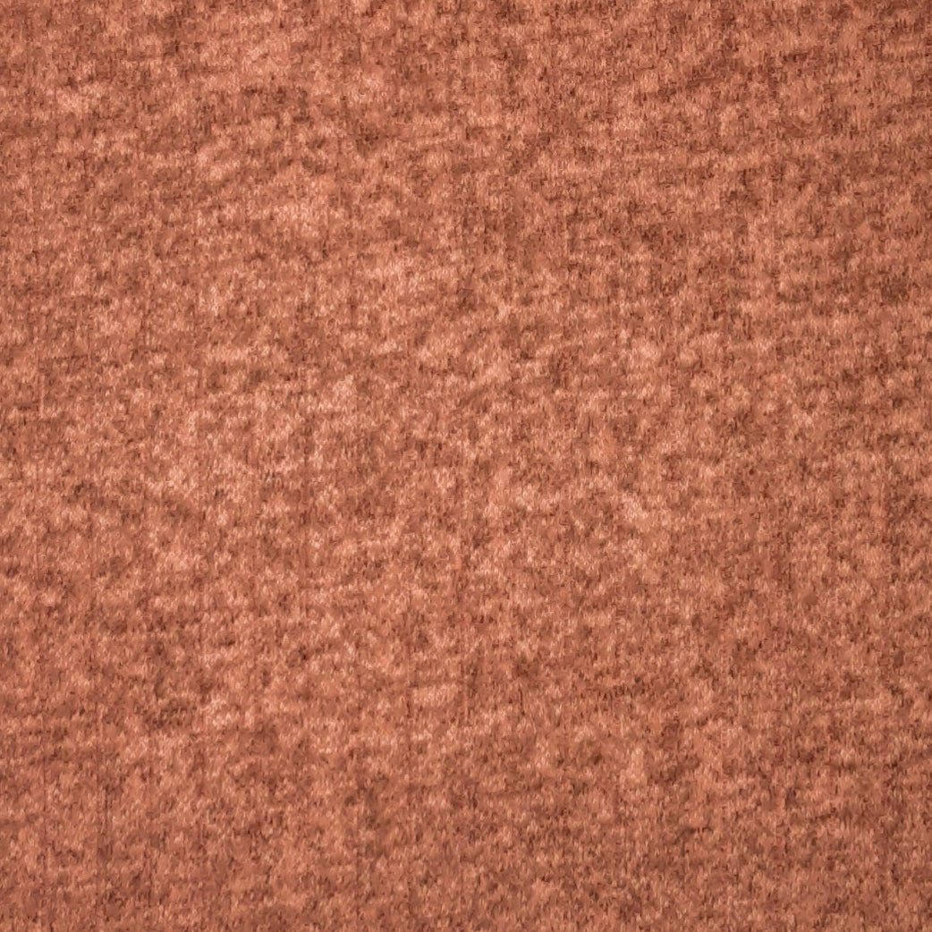 Hot Coral Orange Sweater Knit T/R Brushed 8X4 Fabric