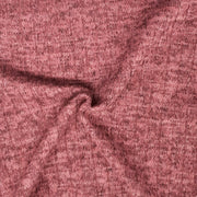 MauveWood Sweater Knit T/R Brushed 8X4 Fabric