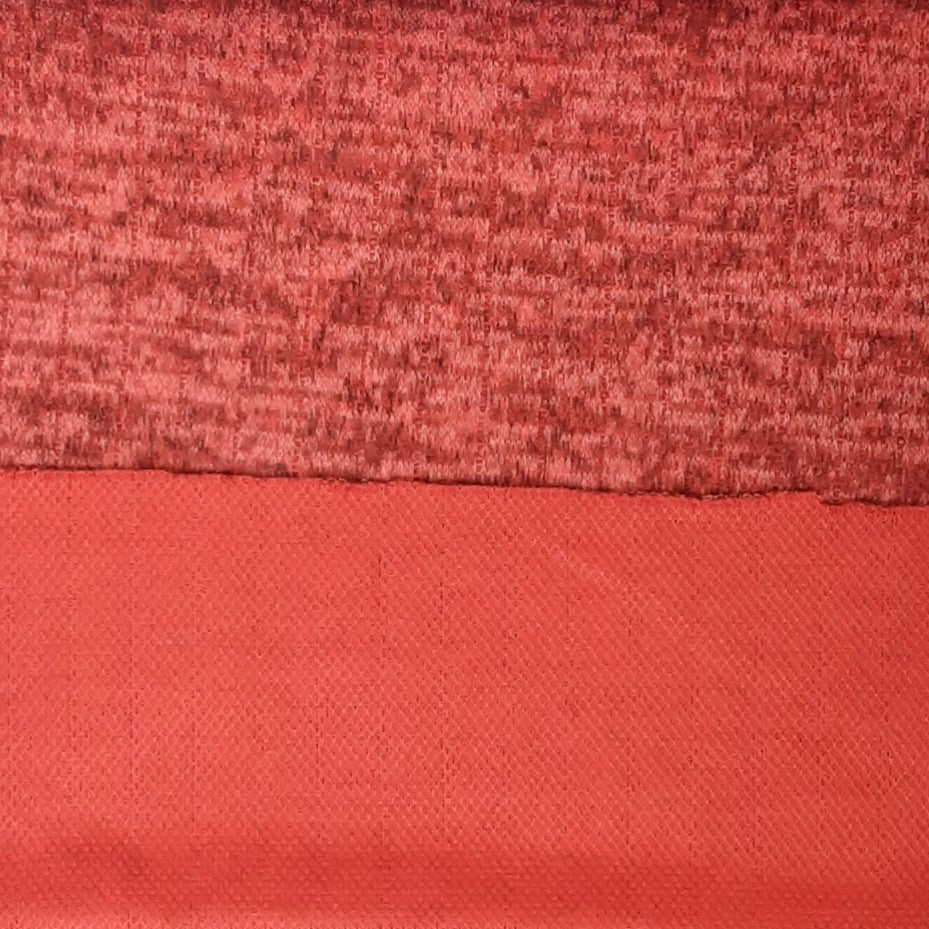 Salsa Red Sweater Knit T/R Brushed 8X4 Fabric