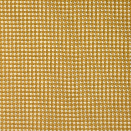 Mustard Techno Crepe plaid Fabric
