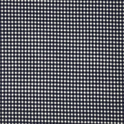 Navy  Techno Crepe plaid Fabric