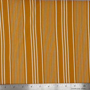 MUSTARD/WHITE 302-GW180361 Techno Crepe Print