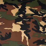 Olive TECHNO SCUBA CAMOUFLAGE PRINT