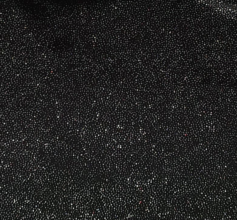 BLACK/MULTI GLITTER ASSORTED VELOUR BURNOUT Velvet Print