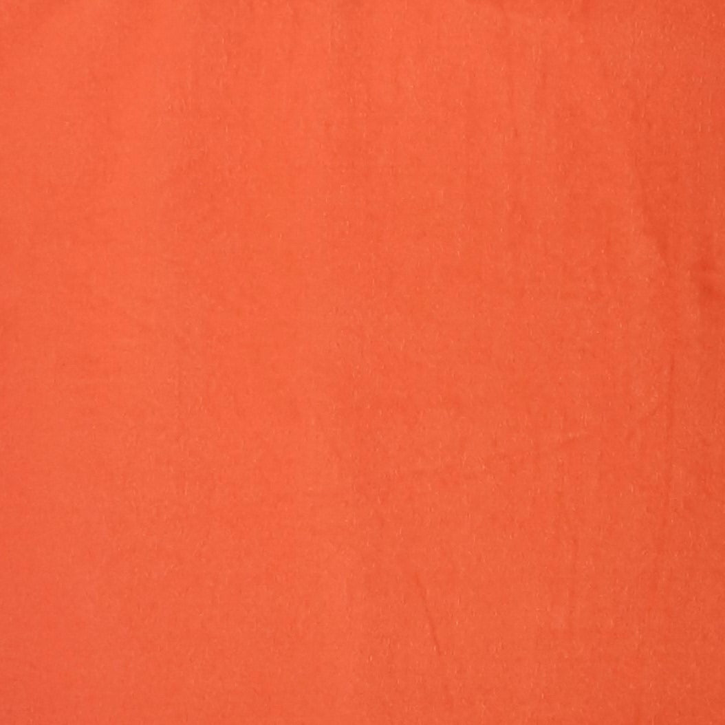 Hot Coral Velvet Solid