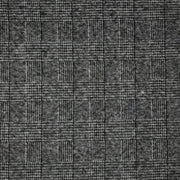 BLACK/WHITE KNT3954 BRUSHED BOUBLE KNIT JACQUARD (WOOL LIKE)
