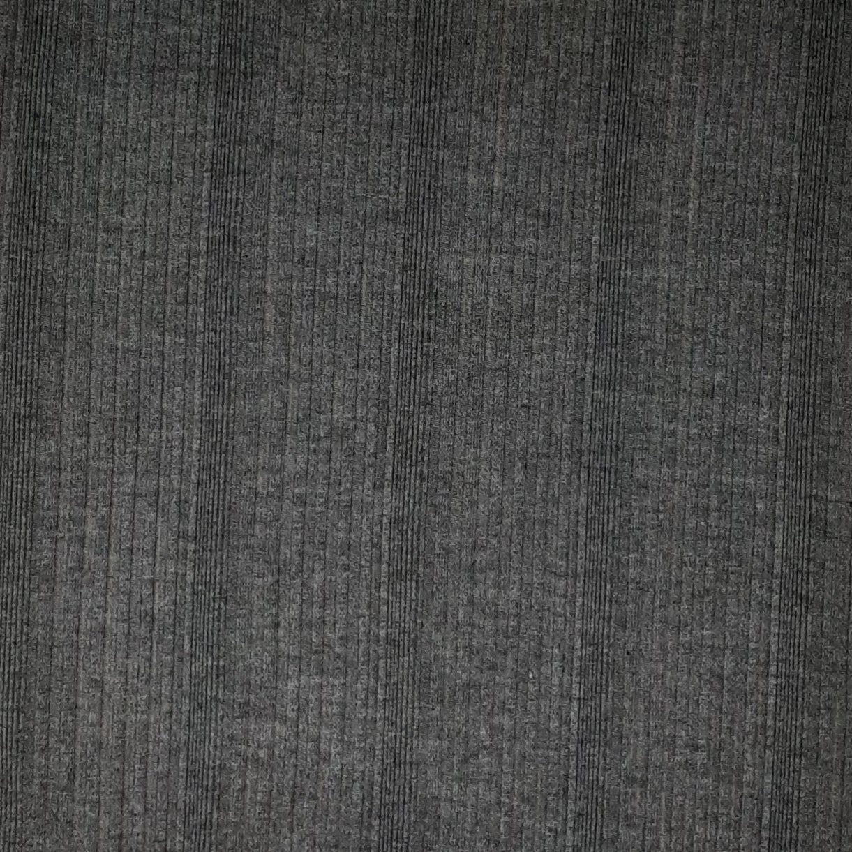 ootho Wool Rib Design Knit Charcoal Grey-